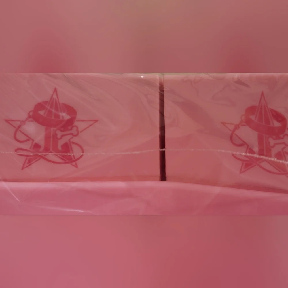 $60 NWT JEFFREE STAR the Star Bowl Set Large NEW IN SEALED PACKAGE for Dogs
